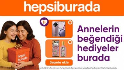 Hepsiburada, Anneler Günü’ne özel hazırlanan hediye listesini paylaştı