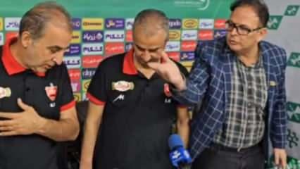 İran, İsmail Kartal'ı konuşuyor! Resmen çıldırdı, basın toplantısını terk etti