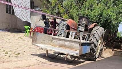 Kahreden olay! 2 yaşındaki çocuk, traktörü hareket ettirdi, 1 yaşındaki kuzeninin ezdi