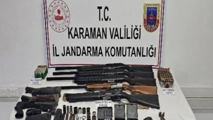 Karaman’da aranan 30 kişi yakalandı, 4’ü tutuklandı