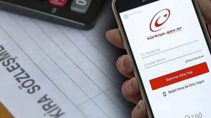 Kira sözleşmesinde yeni dönem! Artık e-Devlet üzerinden...