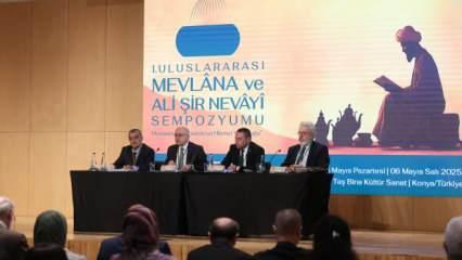 Konya Büyükşehir 'Mevlana ve Ali Şîr Nevâyî Sempozyumu'na ev sahipliği yapıyor