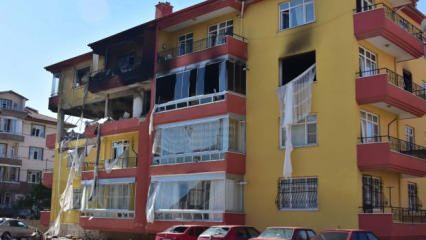 Konya'da apartmandaki patlamanın nedeni ortaya çıktı