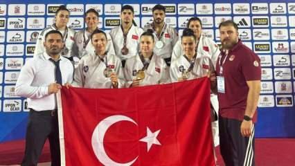 Milli judoculardan 1'i altın 8 madalya