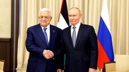 Putin'den son dakika Filistin açıklaması! Mahmud Abbas: ABD'ye ilettik