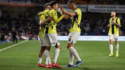 Şampiyonluk nöbeti! Fenerbahçe'den kritik zafer