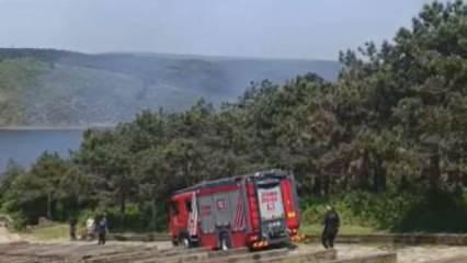 Sultangazi Kent Ormanı’nda yangın