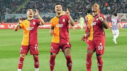 Aslan Trabzon'da kükredi! Galatasaray şampi...