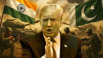 Trump duyurdu! Pakistan'la Hindistan arasında ateşkes