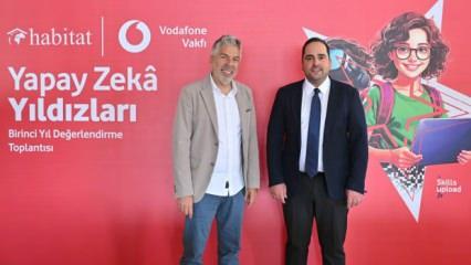 Vodafone Vakfı ve Habitat Derneği’nin projesi  “Yapay Zekâ Yıldızları” 1. yılını tamamladı
