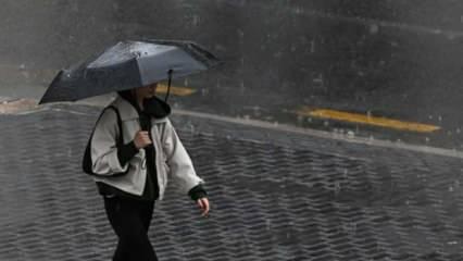 Meteoroloji'den sarı kodlu uyarı: 11 şehir için şiddetli sağanak bekleniyor