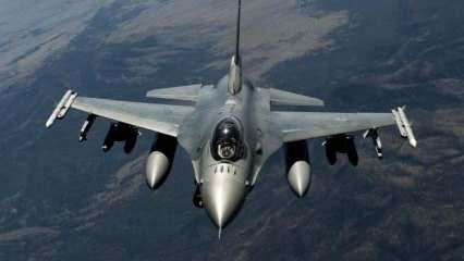 Son dakika: İsrail'e ait F-16 savaş uçağı taşıdığı bombayı düşürdü