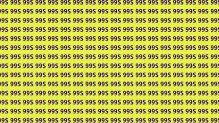 3 saniyelik zeka testi: 999'u gören üstün zekalıdır! Sosyal medyada gündem oldu