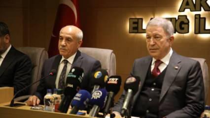 Hulusi Akar: Artık söz dinleyen değil, sözü dinlenen Türkiye var