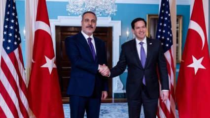 Bakan Fidan, ABD'li mevkidaşı Rubio ile görüştü
