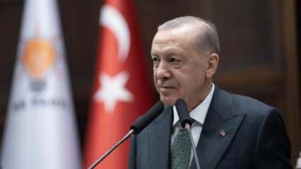 Başkan Erdoğan'dan Galatasaray'a tebrik