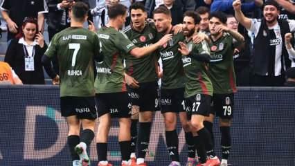 Beşiktaş, Avrupa'ya gitmeyi garantiledi