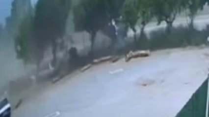 Çanakkale'deki 8 kişinin öldüğü kaza kamerada