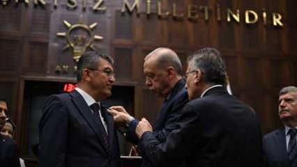Erdoğan rozetini takmıştı! Ekici ile olan diyaloğa DMM'den açıklama geldi