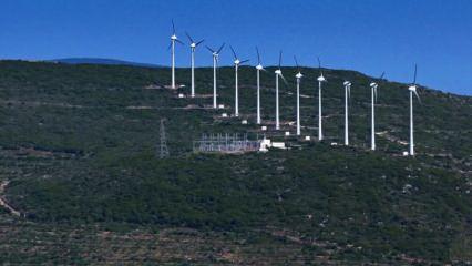 Ege'nin rüzgarı 2,5 milyon hanelik temiz enerji sağlıyor