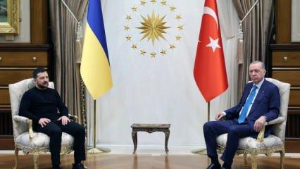 Erdoğan ve Zelenski arasında kritik görüşme!