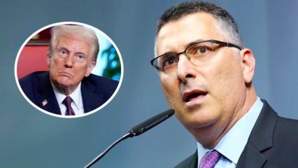 Filistin iddiası Tel Aviv'i kızdırdı! İsrailli Bakan'dan Trump'a gözdağı