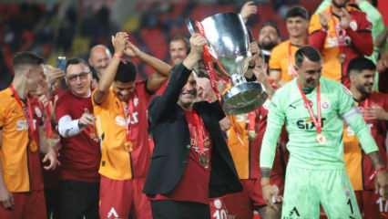 Gaziantep'te sarı-kırmızı coşku! Galatasaray kupasını kaldırdı