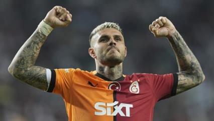 Mauro Icardi, şampiyonluk kutlamaları için İstanbul'a geldi