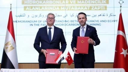 Mısır'la imzalar atıldı! Türkiye adına bir ilk gerçekleşti