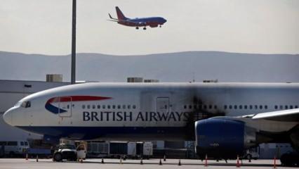Pilot sağını solunu karıştırdı, uçak alev aldı
