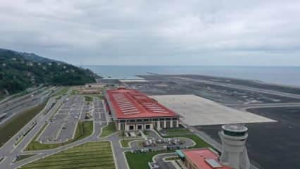 Rize-Artvin Havalimanı zorlu havalara karşı artık daha güçlü…