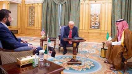 Suudi Arabistan'da dikkat çeken anlar! Akıllara Clinton-Ecevit geldi
