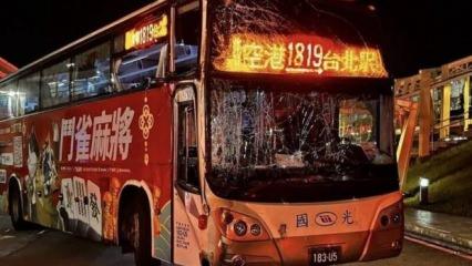 Tayvan'da havalimanında kaza... Onlarca kişi yaralandı