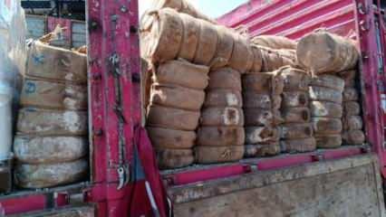 Tonlarca bozulmuş ve etiketsiz &uuml;r&uuml;n imha edildi