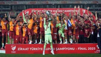 Türkiye Kupası'nda şampiyon Galatasaray