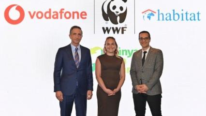 Vodafone, WWF-Türkiye ve Habitat Derneği’nden yeni sürdürülebilirlik  projesi 