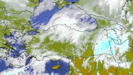Yeni harita yayımlandı! Meteoroloji'den 25 kente peş peşe uyarı