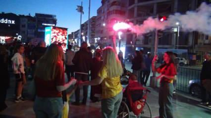 Yurdun dört bir yanından şampiyonluk kutlamaları: Meşaleler yandı
