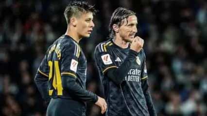 Sadece Arda ve Modric ayakta kaldı! Real Madrid'de dikkat çeken detay