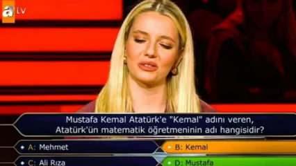 Atatürk sorusuna cevap veremedi! Linç edildi