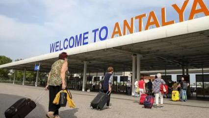 Antalya turizmi 3 milyonu geçti
