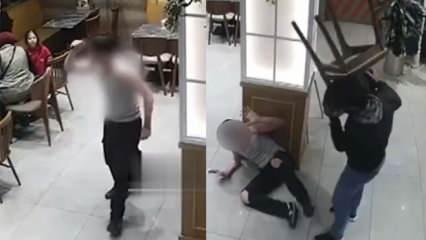 AVM'de korku dolu anlar! Bıçaklı çocuk büyük paniğe neden oldu