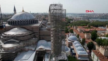 Ayasofya-i Kebir Camii Şerifi’nde tarihin en kapsamlı restorasyonu