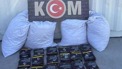 Aydın’da 58 kilogram tütün ele geçirildi