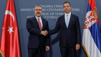 Bakan Fidan, Marko Curiç ile görüştü!