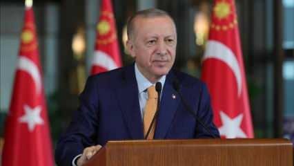 Başkan Erdoğan'dan Fenerbahçe'ye tebrik
