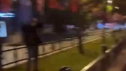 Bursa'da Türk bayrağını yakmaya çalışan şahıs yakalandı