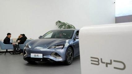 BYD Avrupa'da ilk kez Tesla'dan daha fazla otomobil sattı