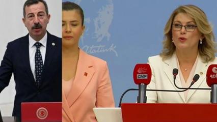 CHP'den İYİ Parti'ye büyük tepki! Kadın vekil için çirkin mesaj
