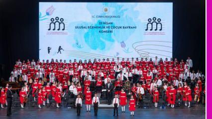 Cumhurbaşkanlığı Çocuk Orkestrası 23 Nisan coşkusu, Muud’da müzikseverlerle buluştu